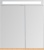 Шкаф с зеркалом Dreja Max 70 77.9007W (белый) фотография