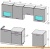Кухня ВерсоМебель ЭкоЛайт-5 2.3 (белый/лиловый) фотография Кухня ВерсоМебель ЭкоЛайт-5 2.3 (белый/лиловый) фотография