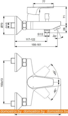Комплект смесителей Ideal Standard Esla BC264AA фотография