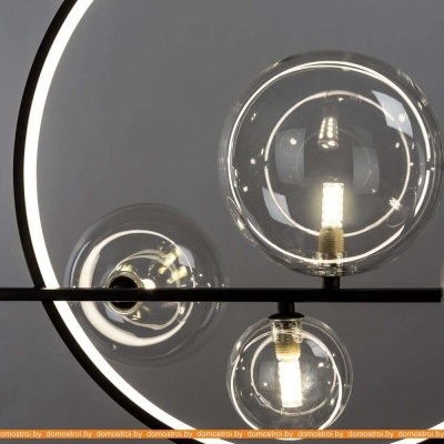 Подвесная люстра Arte Lamp Saturn A7790SP-75BK фотография