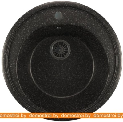Кухонная мойка Mixline ML-GM11 (черный 308) 525070 фотография