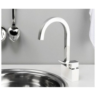 Смеситель WasserKraft Aller White 1067 фотография