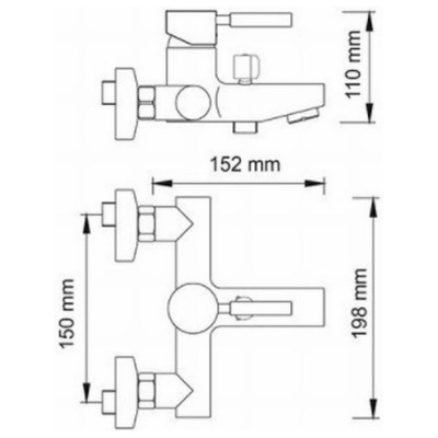 Смеситель WasserKraft Wern 4201 фотография
