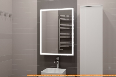Шкаф с зеркалом Континент Allure Led 60x80 (правый) фотография
